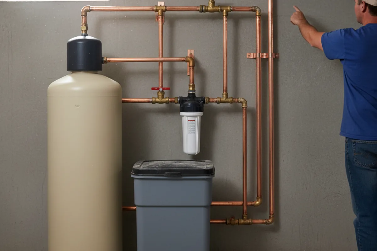 Whole-house water treatment system installed in Perry Hall